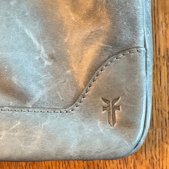 Frye Blue Leather Crossbody Bag - Picture 4 of 7